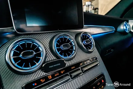 송풍구 엠비언트 지겨운3색 대신 RGB엠비언트 벤츠 C43AMG / 성남,분당,판교
