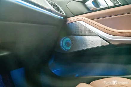 BMW X5 회오리 B&W 커버 풀세트 AV BM100 스피커튜닝 / 성남,분당,판교