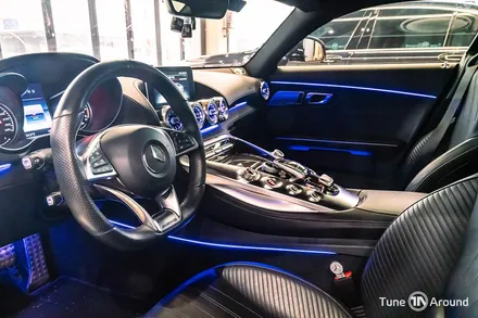 벤츠 AMG GT 2도어 쿠페 터빈 송풍구 엠비언트라이트 / 성남,분당,판교