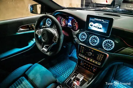 터빈송풍구 포함 실내 풀엠비언트라이트 무드등 벤츠 GLA 45AMG / 성남,분당,판교