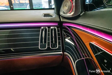 벤츠 피아노트림 액티브엠비언트 4D부메스터트위터 W223 S500 / 성남,분당,판교