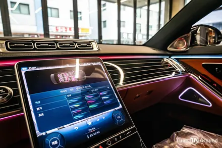 벤츠 액티브엠비언트 4D부메스터 피아노트림 S클래스 S450 / 성남,분당,판교