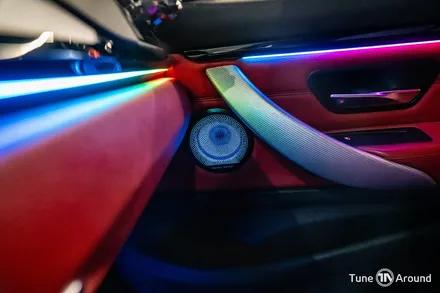 BMW 428i 컨버터블 무빙엠비언트 무드등 시공 / 성남,분당,판교