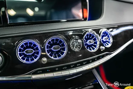 벤츠 W222 S63 AMG 터빈송풍구 자동차 엠비언트라이트 튜닝 / 성남,분당,판교