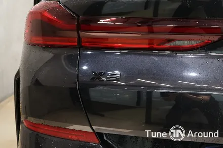 BMW X6 M60i 핸들 카본커버 마그네틱 패들쉬프트 M1M2버튼 블랙 레터링 교체 / 성남,분당,판교