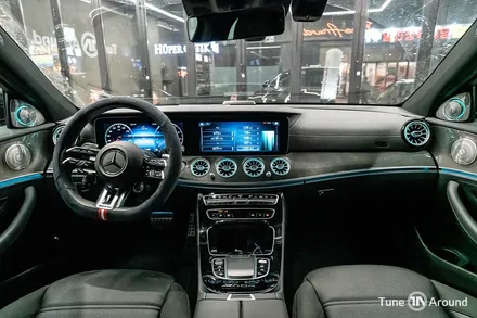 송풍구엠비언트와 전동트위터 웰컴라이트 무빙턴시그널 교체 벤츠E53 AMG / 성남,분당,판교
