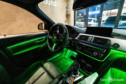BMW 엠비언트라이트 DMX 비노출 시공 F30 320i / 성남,분당,판교