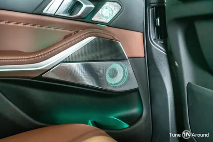 BMW X5 회오리 B&W 커버 풀세트 AV BM100 스피커튜닝 / 성남,분당,판교