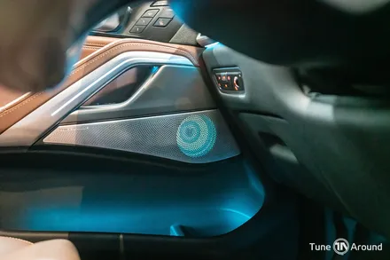 BMW X6 B&W 회오리커버 풀세트 오디오음질향상 AVI 스피커튜닝 / 성남,분당,판교