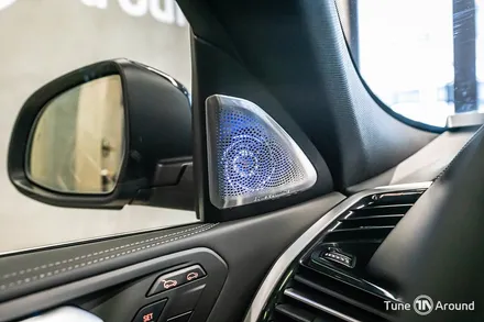 BMW X6 회오리커버 풀세트 교체와 AVI 스피커튜닝 관련 정보 / 성남,분당,판교