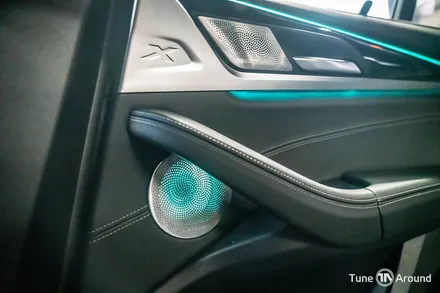 BMW X3 회오리스피커 엠비언트 커버세트 교체 실내 튜닝하기 / 성남,분당,판교