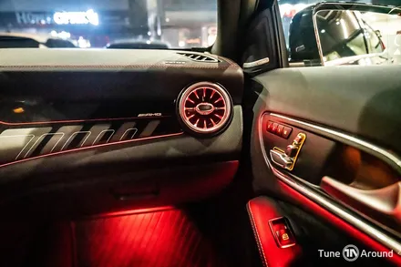 터빈송풍구 포함 실내 풀엠비언트라이트 무드등 벤츠 GLA 45AMG / 성남,분당,판교