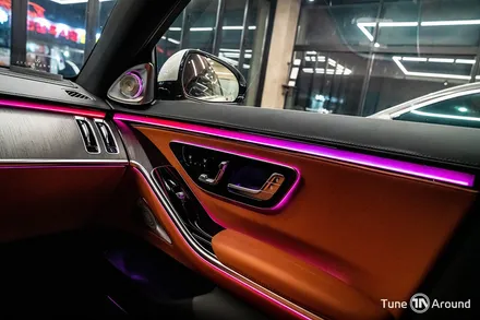 벤츠 S400d 엑티브엠비언트 4D 부메스터 전동트위터 장착 / 성남,분당,판교