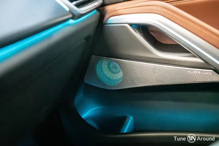BMW X6 B&W 회오리커버 풀세트 오디오음질향상 AVI 스피커튜닝 / 성남,분당,판교