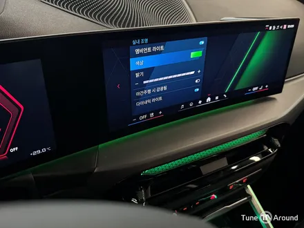 BMW M2 LCI 순정연동 엠비언트라이트 시공 회오리스피커 기어패널 컵홀더 / 성남,분당,판교