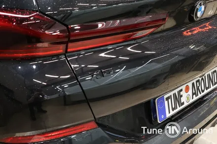 BMW X6 M60i 핸들 카본커버 마그네틱 패들쉬프트 M1M2버튼 블랙 레터링 교체 / 성남,분당,판교