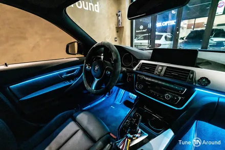 BMW 엠비언트라이트 DMX 비노출 시공 F30 320i / 성남,분당,판교