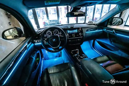 BMW X4 DMX엠비언트 성남 엠비언트라이트 시공 / 성남,분당,판교