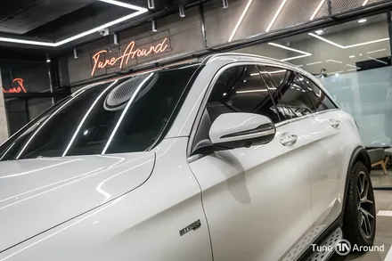 벤츠송풍구 엠비언트 웰컴라이트 카본사이드미러 GLC43AMG / 성남,분당,판교