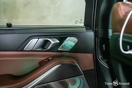 BMW X5 회오리 B&W 커버 풀세트 AV BM100 스피커튜닝 / 성남,분당,판교