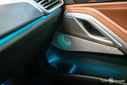 BMW X6 B&W 회오리커버 풀세트 오디오음질향상 AVI 스피커튜닝 / 성남,분당,판교