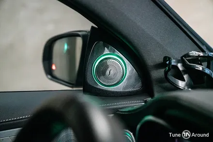 벤츠 GLC63AMG 신형 송풍구 컬러확장 광량업 엠비언트 업그레이드 / 성남,분당,판교