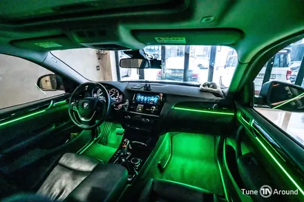 BMW X4 DMX엠비언트 성남 엠비언트라이트 시공 / 성남,분당,판교