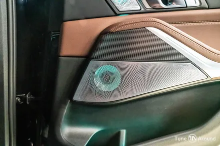 BMW X5 회오리 B&W 커버 풀세트 AV BM100 스피커튜닝 / 성남,분당,판교