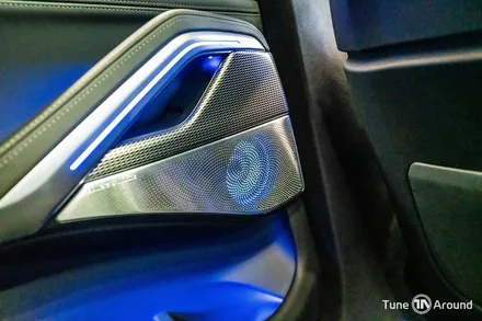 BMW X6 회오리커버 풀세트 교체와 AVI 스피커튜닝 관련 정보 / 성남,분당,판교