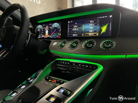 벤츠 GT43 AMG 순정엠비언트 업그레이드 광량업 멀티컬러 강화 / 성남,분당,판교