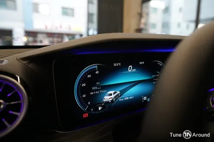 벤츠 E250 터빈송풍구 와이드콕핏 계기판 엠비언트 전동트위터 시공 / 성남,분당,판교