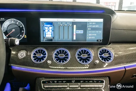 포칼스피커와 전동트위터 송풍구엠비언트 교체 벤츠 E63 AMG / 성남,분당,판교