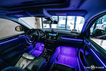 BMW X4 DMX엠비언트 성남 엠비언트라이트 시공 / 성남,분당,판교