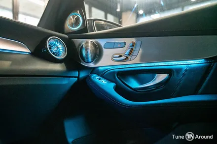 벤츠 GLC63AMG 신형 송풍구 컬러확장 광량업 엠비언트 업그레이드 / 성남,분당,판교