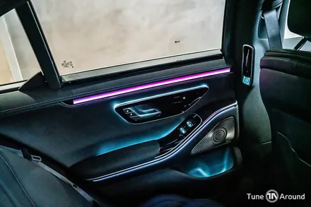 벤츠 액티브엠비언트 4D부메스터 전동트위터 S350d 튜너라운드 / 성남,분당,판교