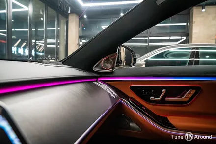 벤츠 S400d 엑티브엠비언트 4D 부메스터 전동트위터 장착 / 성남,분당,판교