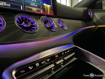 벤츠 GT43 AMG 순정엠비언트 업그레이드 광량업 멀티컬러 강화 / 성남,분당,판교