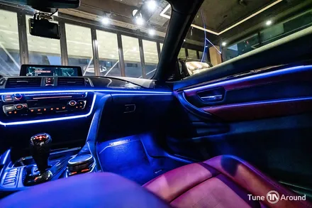 BMW M4 DMX엠비언트라이트 성남 엠비언트 튜너라운드 / 성남,분당,판교