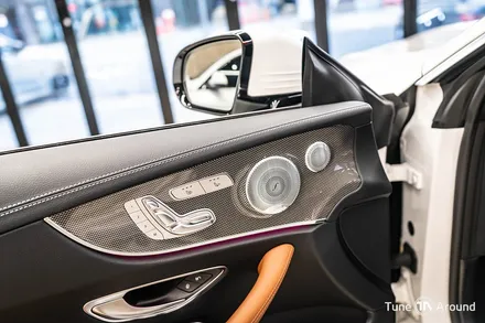 벤츠 E53 AMG 쿠페 부메스터 스피커엠비언트 AMG웰컴라이트 / 성남,분당,판교