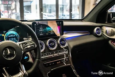 벤츠 GLC63AMG 송풍구 대시보드 엠비언트 64컬러 순정연동 / 성남,분당,판교