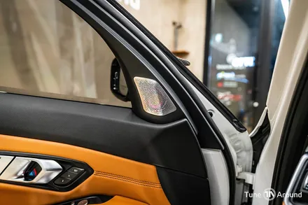 BMW 엠비언트 회오리스피커 B&W미드레인지 커버 M340i / 성남,분당,판교