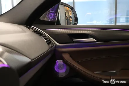 BMW X4 LCI 회오리 스피커 엠비언트 세트 선루프엠비언트 / 성남,분당,판교