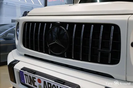 벤츠 G바겐 G63 AMG 블랙 엠블럼 레터링 레드컬러 안전벨트 송풍구 엠비언트 / 성남,분당,판교