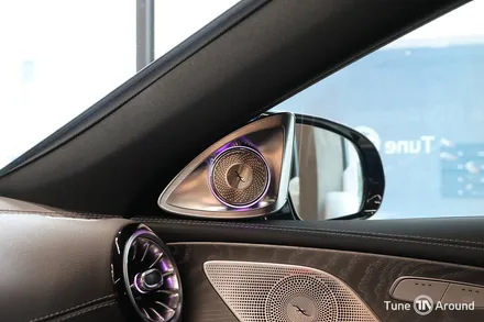벤츠 GT43 AMG 실내 완성 4D 부메스터 전동트위터 천장 스피커 엠비언트 / 성남,분당,판교