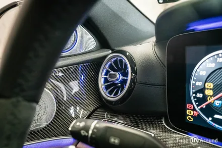 포칼스피커와 전동트위터 송풍구엠비언트 교체 벤츠 E63 AMG / 성남,분당,판교