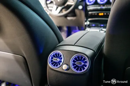 벤츠 GLC300e 송풍구엠비언트 그리고 전동트위터 / 성남,분당,판교