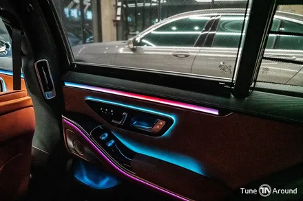 벤츠 S400d 엑티브엠비언트 4D 부메스터 전동트위터 장착 / 성남,분당,판교