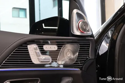 벤츠 GLS580 피아노라커트림 및 4D부메스터 전동트위터 실내 시공 / 성남,분당,판교