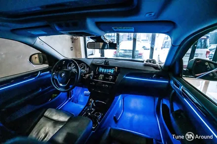 BMW X4 DMX엠비언트 성남 엠비언트라이트 시공 / 성남,분당,판교