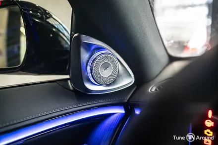 벤츠 액티브엠비언트 4D부메스터 전동트위터 S350d 튜너라운드 / 성남,분당,판교